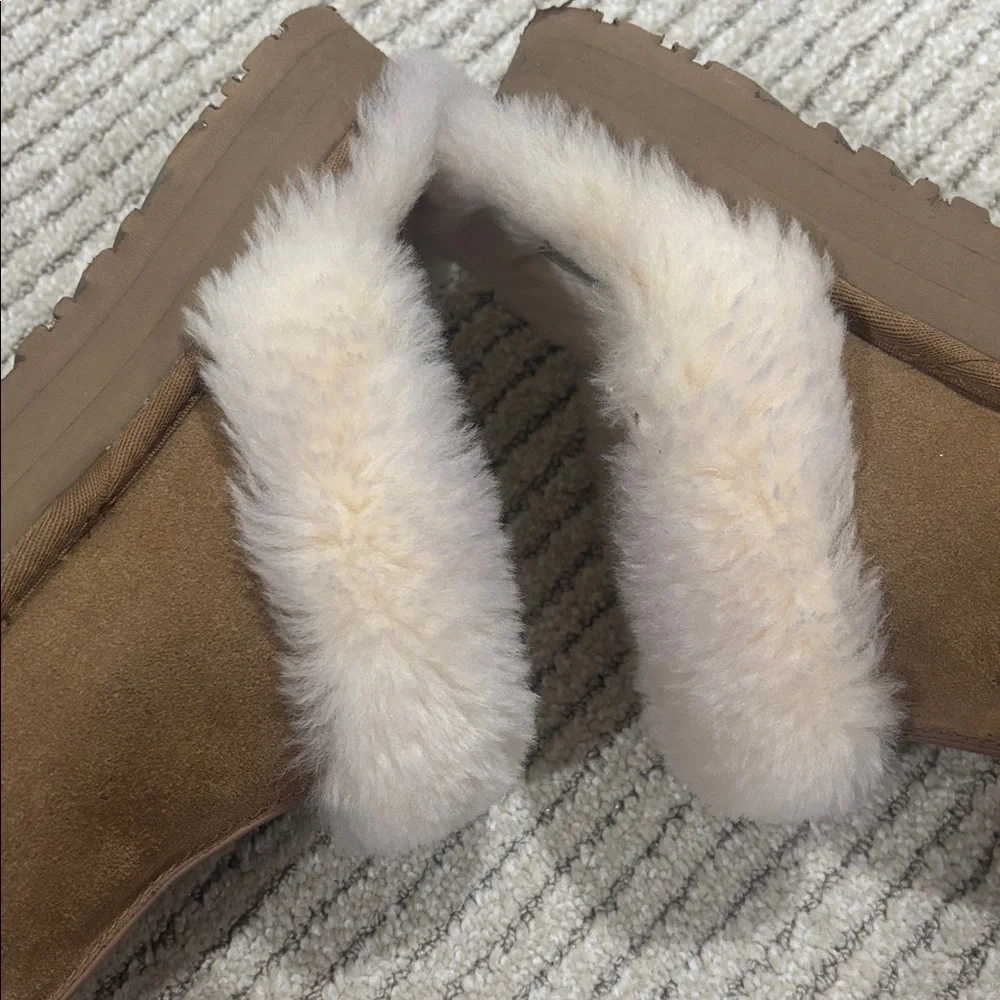 Platform Ugg Slippers - Picture 3 of 5